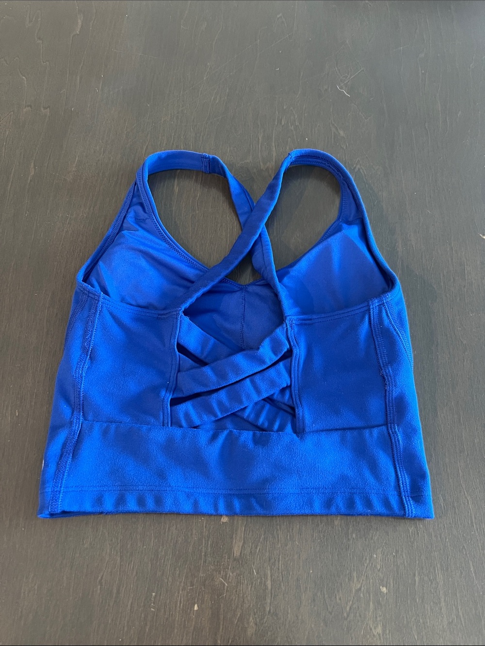 Gilly Hicks Royal Blue Swim Crop Top - Picture 3 of 3